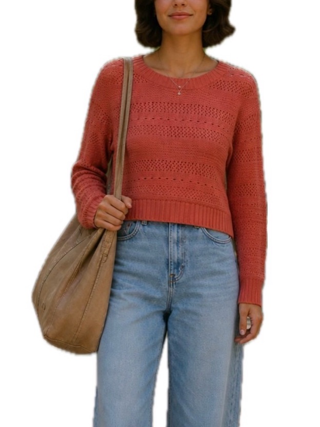 Delia’s Knit Crew Neck Sweater. Size Xl.